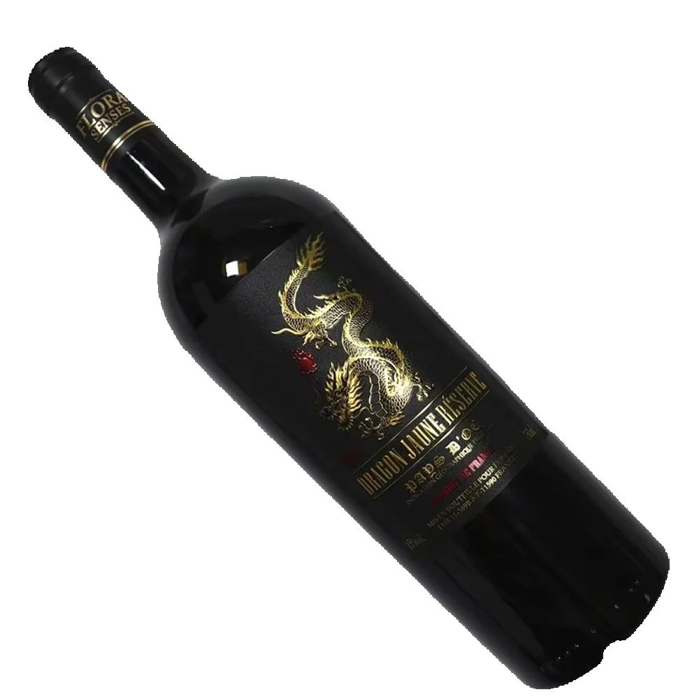 Wine Beer Juice - Custom Luxury Wine Label Roll｜Hot Stamping