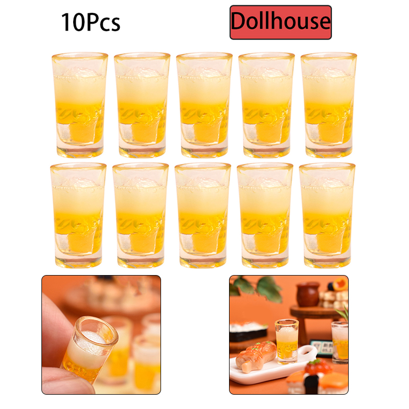 Wine Beer And - 10pcs Miniature Toy Kitchen Beer Drinking
