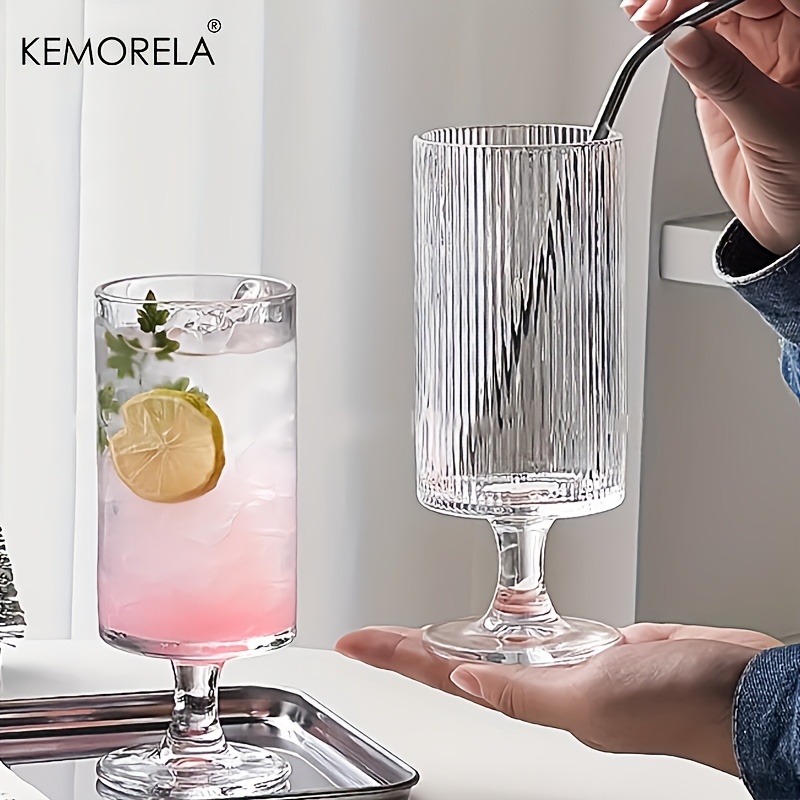 Wine Beer Foot - KEMORELA 1pc Elegant High-Foot Glass Cup