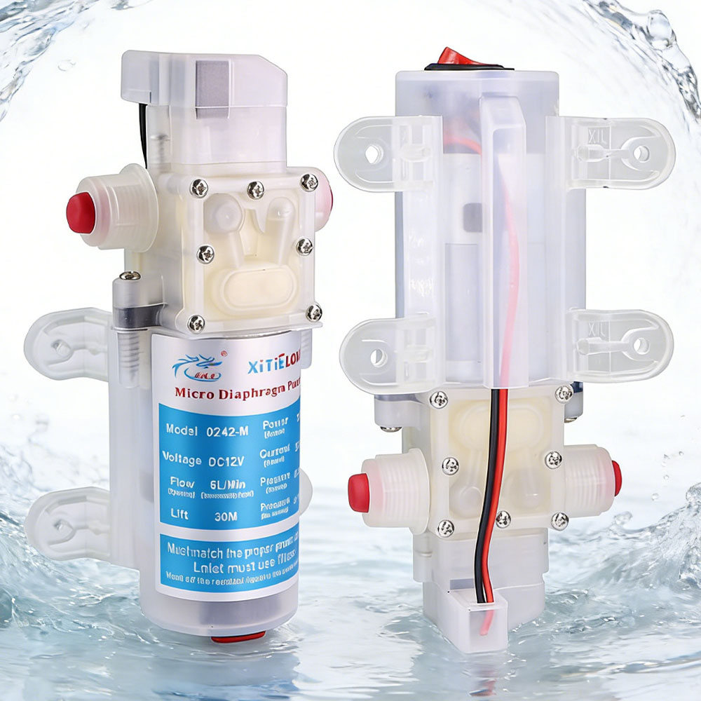 Wine Beer Delivery - 70W 12V DC5521 Food-Grade Diaphragm Pump