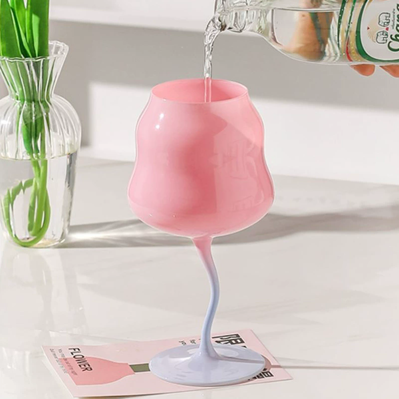 2pcs Candy Contrasting High Fo - Wine Beer Foot recension och pris