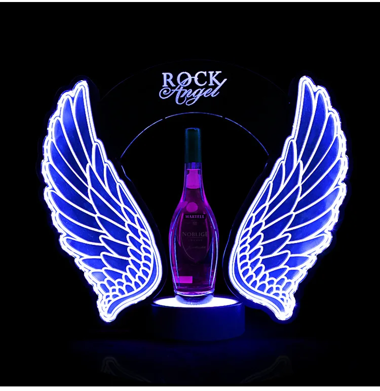 Rechargeable LED Flashing Ange - Wine Beer And recension och pris