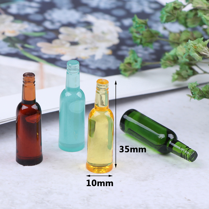 6pcs 1:12 Dollhouse Miniature  - Wine Beer And recension och pris