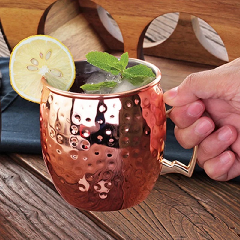 1-6PCS Cocktail Wine Cup Mosco - Wine Beer Juice recension och pris