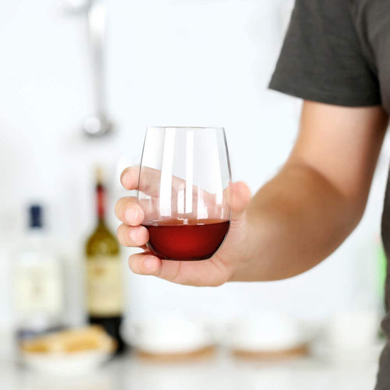2/4Pcs Shatterproof Plastic Wi - Wine Beer Juice recension och pris