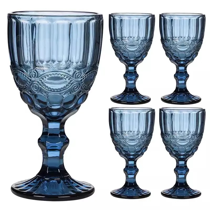 High Foot Color Crystal Glass  - Wine Beer Foot recension och pris