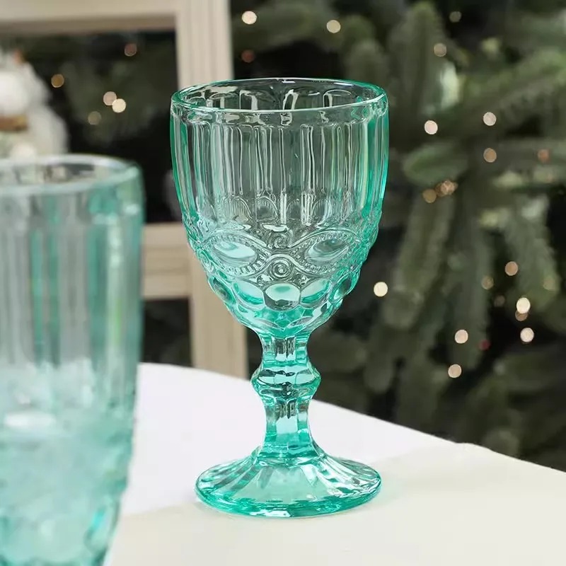 High Foot Color Crystal Glass  - Wine Beer Foot recension och pris